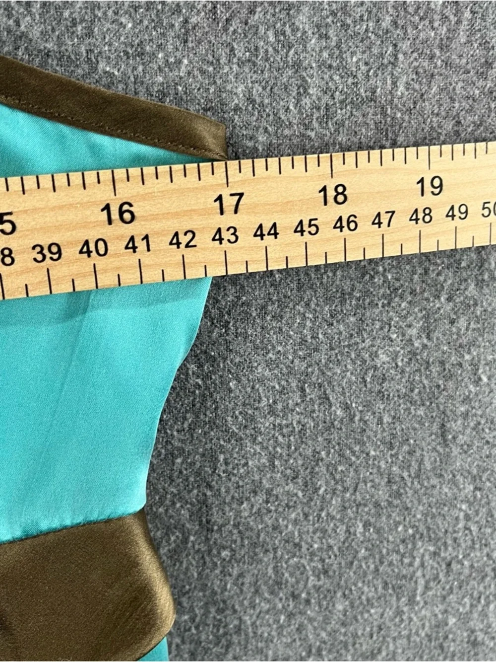 To The Max 100% Silk Cami Dress Adjustable Strap Tie Waist Flowy Feminine Size 8 - Picture 8 of 9